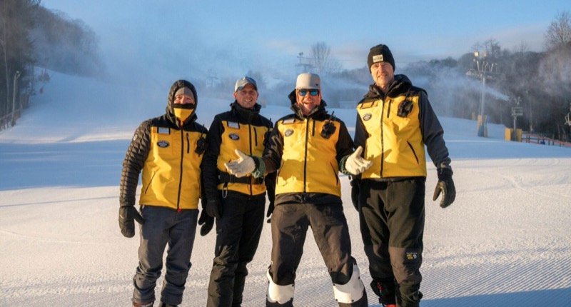 Cataloochee Ski Area slopes in Maggie Valley NC