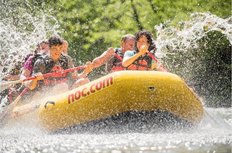 Nantahala Outdoor Center whitewater rafting on the Nantahala River NC